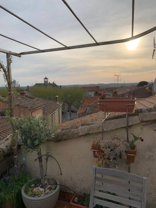 Charming Village House With Roof Top Terrace! Thezan-les-Beziers Exterior foto