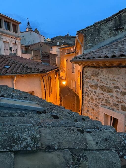 Charming Village House With Roof Top Terrace! Thezan-les-Beziers Exterior foto